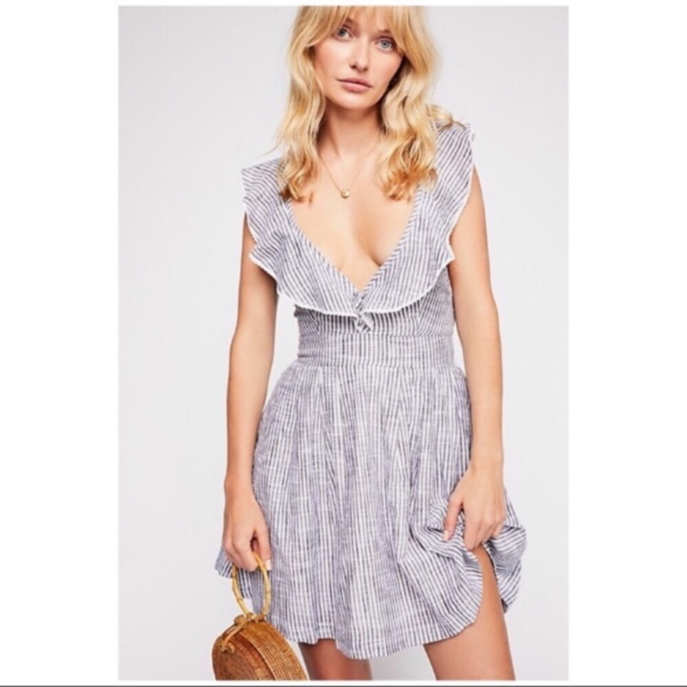 Free People Heartlines Mini Dress